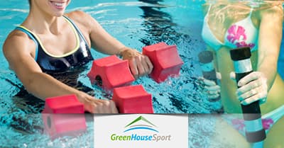 Acqua circuit training: allenamento cardiovascolare e tonificazione muscolare. Scopri il corso al Green House Sport