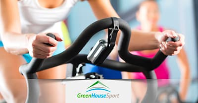 Corso di Group Cycling al Green House Sport.