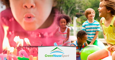 Organizza la tua festa di compleanno al Green House Sport!