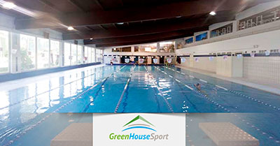 La piscina al Green House Sport Roma