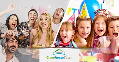 Affitto sala per compleanni 2021 a Roma: scopri gli spazi del Green House Sport